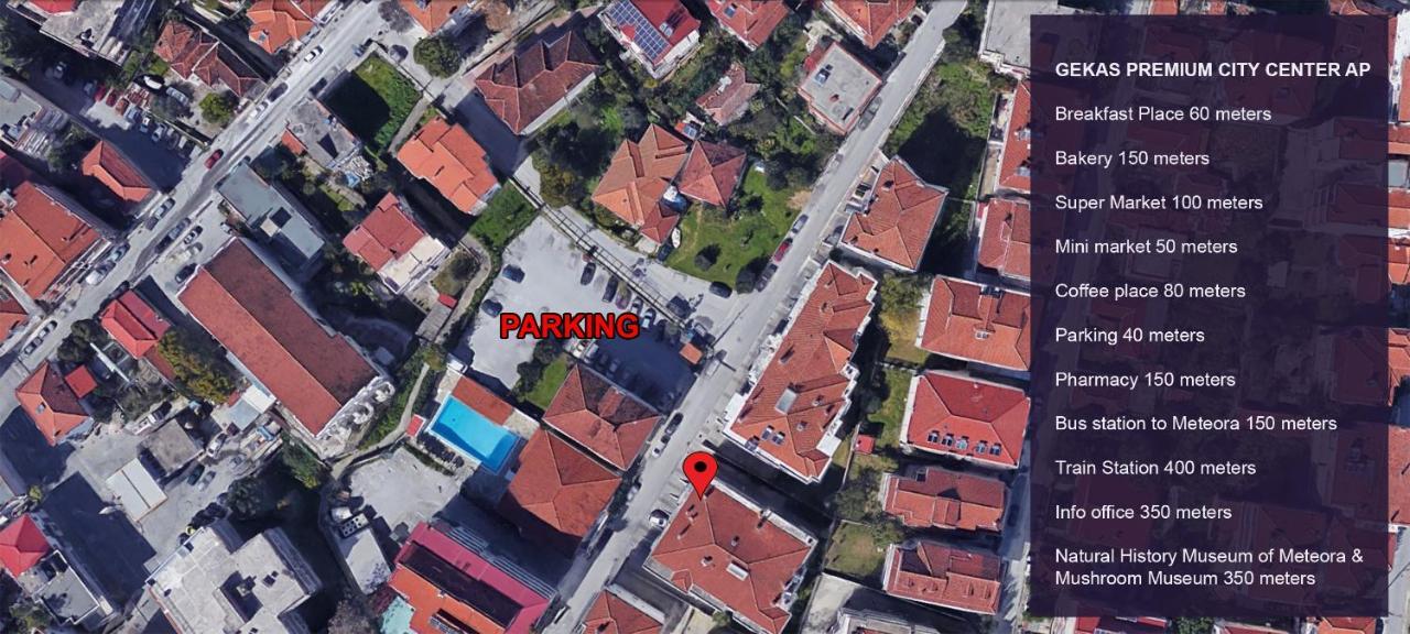 Gekas Premiun City Center Apartment Kalambaka Exterior foto